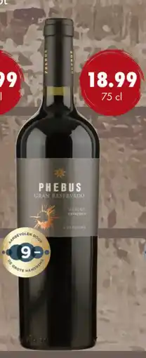 uw topSlijter Phebus gran reservado aanbieding