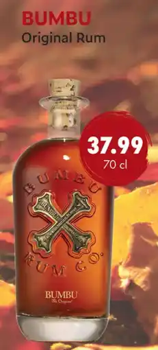 uw topSlijter Bumbu Original Rum aanbieding