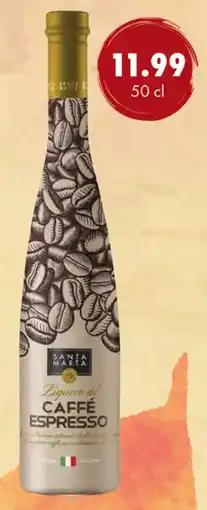 uw topSlijter Santa Marta Liqueur Al Caffè Espresso aanbieding