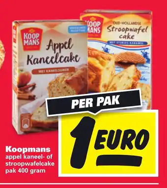 Nettorama Koopmans per pak aanbieding