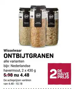 Ekoplaza ontbijtgranen aanbieding