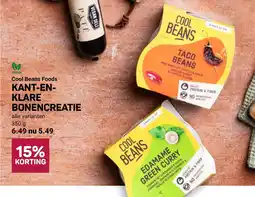 Ekoplaza Cool Beans Foods Kant-en-Klare Bonencreatie aanbieding