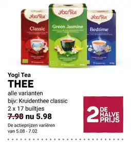 Ekoplaza Yogi Tea THEE aanbieding