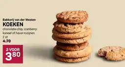Ekoplaza Bakkerij van der Westen KOEKEN aanbieding