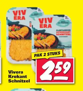 Nettorama Vivera Krokant Schnitzel pak 2 stuks aanbieding