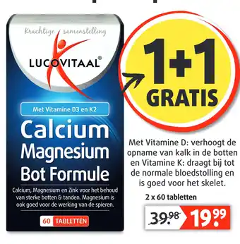 Lucovitaal Calcium magnesium bot formule aanbieding