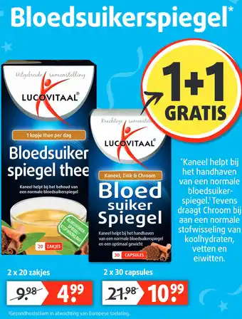 Lucovitaal Bloedsuikerspiegel aanbieding