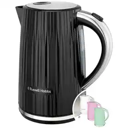MediaMarkt Russell Hobbs Eden 1.7 L Waterkoker Zwart aanbieding