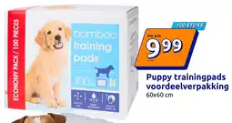 Action Puppy Trainingpads Voordeelverpakking aanbieding