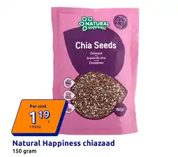 Action Natural Happiness chiazaad aanbieding
