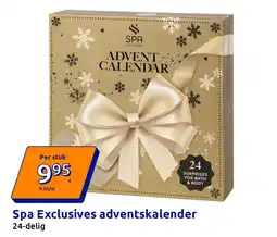 Action Spa Exclusives adventskalender aanbieding