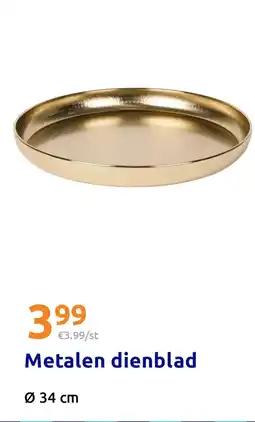 Action Metalen dienblad aanbieding