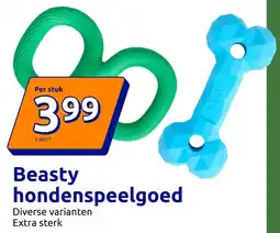 Action Beasty Hondenspeelgoed aanbieding