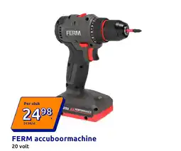 Action FERM accuboomachine aanbieding