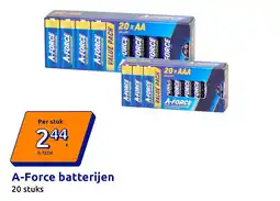 Action A-Force batterijen aanbieding