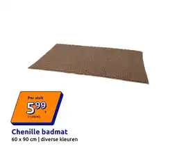 Action Chenille badmat aanbieding