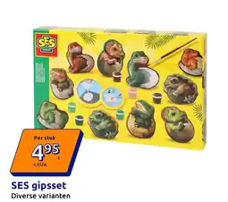 Action SES gipset aanbieding