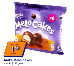 Action Milka Melo-Cakes aanbieding