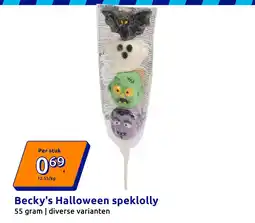 Action Becky's Halloween speklolly aanbieding
