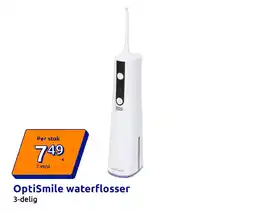Action OptiSmile waterflosser aanbieding