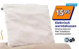 Action Elektrisch Warmtekussen aanbieding
