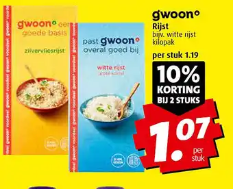 Boni gwoon rijst aanbieding