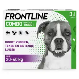 Pets Place Frontline Combo Spot On Hond - Vlo - Large 3 pip aanbieding