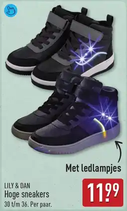 ALDI LILY & DAN Hoge sneakers aanbieding