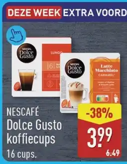 ALDI NESCAFÉ Dolce Gusto koffiecups aanbieding