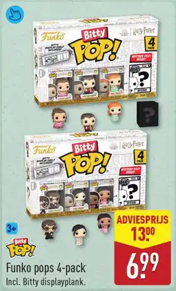 ALDI Funko pops 4-pack aanbieding
