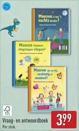 ALDI Vraag- en antwoordboek aanbieding