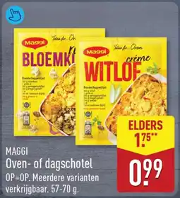 ALDI Maggi Oven- of dagschotel aanbieding