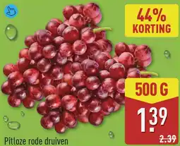 ALDI Pitloze rode druiven aanbieding
