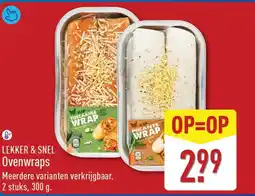 ALDI Ovenwraps aanbieding