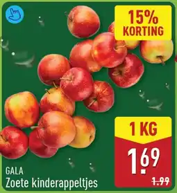 ALDI GALA Zoete kinderappeltjes aanbieding