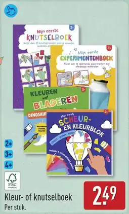 ALDI Kleur- of knutselboek aanbieding