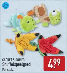 ALDI Cachet & Romeo Snuffelspeelgoed aanbieding
