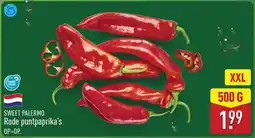 ALDI Rode punt paprika's aanbieding