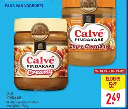 ALDI Calvé Pindakaas aanbieding