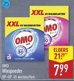 ALDI OMO Waspoeder aanbieding