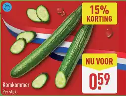 ALDI Komkommer aanbieding