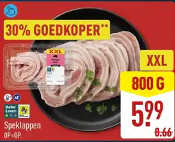 ALDI Speklappen aanbieding