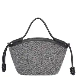 Wehkamp Bulaggi shopper Herringbone zwart aanbieding