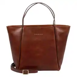 Wehkamp BURKELY leren handtas Fine Florence bruin aanbieding