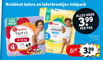 Kruidvat Kruidvat luiers en luierbroekjes midpack aanbieding