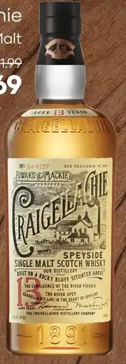 Mitra Craigellachie 13 Yrs Malt | 70 CL aanbieding