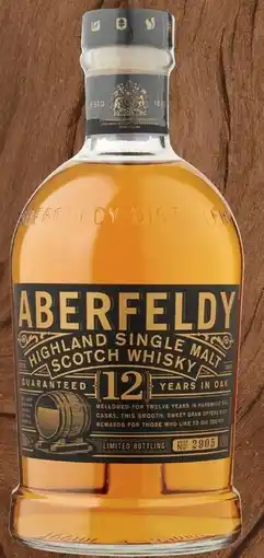 Mitra Aberfeldy 12 Yrs Malt | 70 CL aanbieding