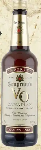 Mitra Seagram's V.O. | 70 CL aanbieding