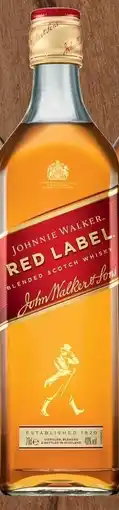 Mitra Johnnie Walker Red Label | 70 CL aanbieding