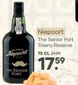 Mitra Niepoort The Senior Tawny Reserve aanbieding